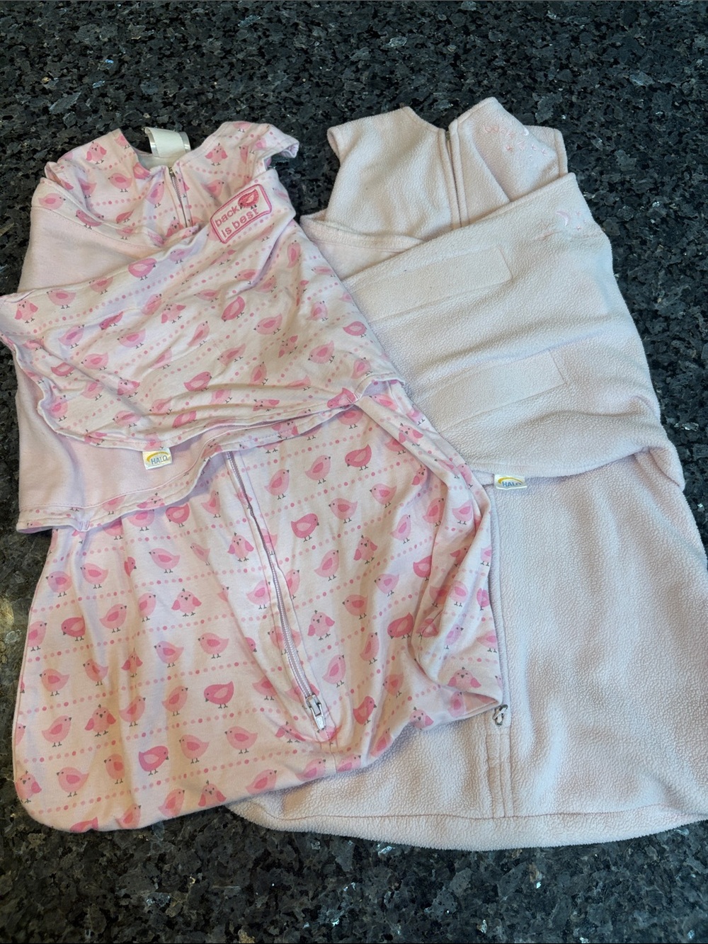 Halo Sleep Sack Set of 2, size small (3-6 mo)